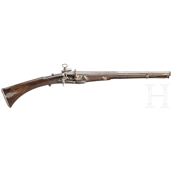 Miquelet-Karabiner mit Klappkolben, Spanien, um 1800