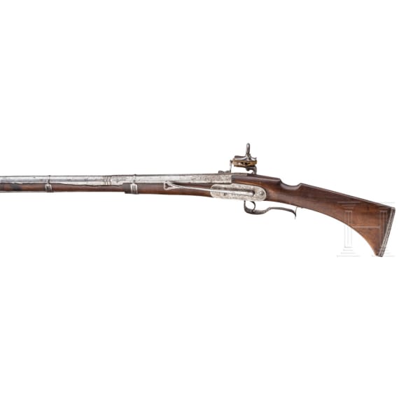 Miquelet-Karabiner, Spanien, Huesca, datiert 1807