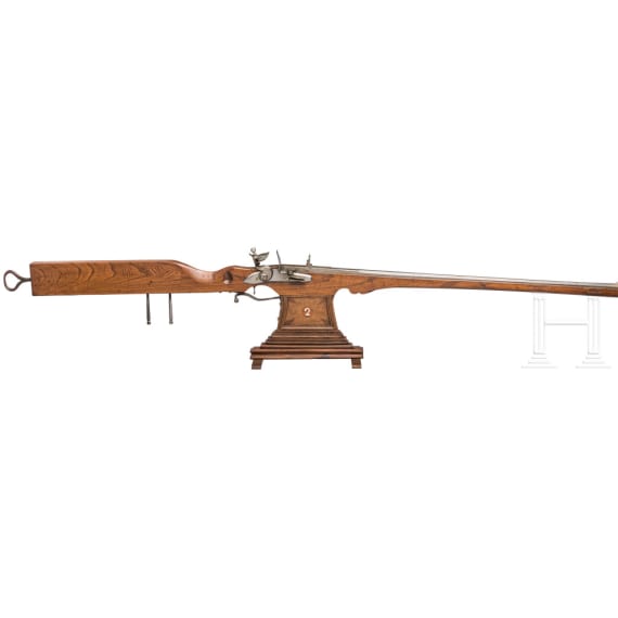 Scheibengewehr, niederl&auml;ndisch/fl&auml;misch, 18./19. Jhdt.
