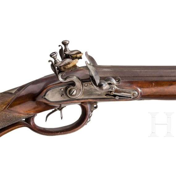 Doppelflinte I.A. Kuchenreuter, Regensburg, um 1820