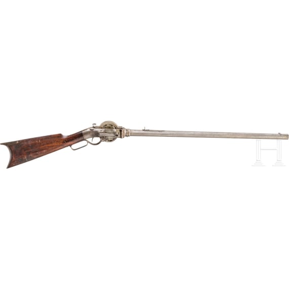 Revolving Turret Rifle System Porter, USA, um 1850