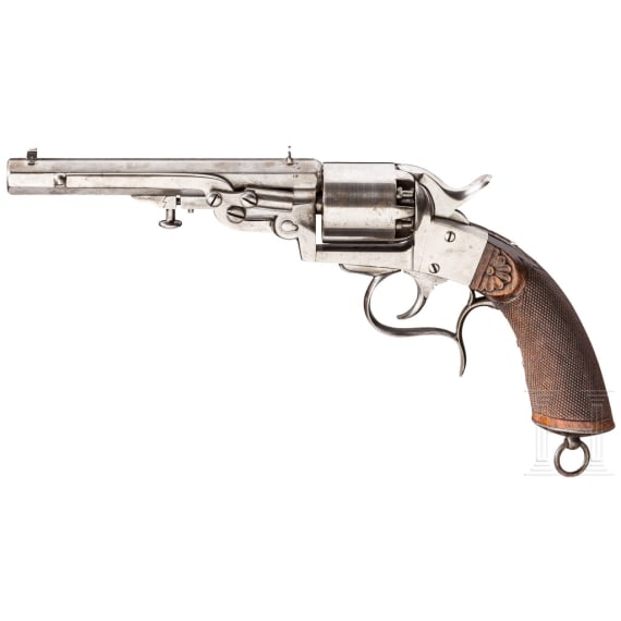 Perkussionsrevolver System Deprez, um 1850