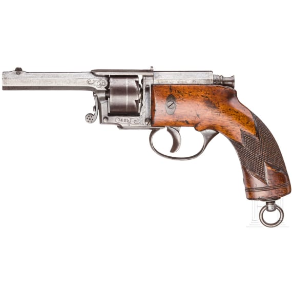 Dreyse Z&uuml;ndnadelrevolver, um 1870