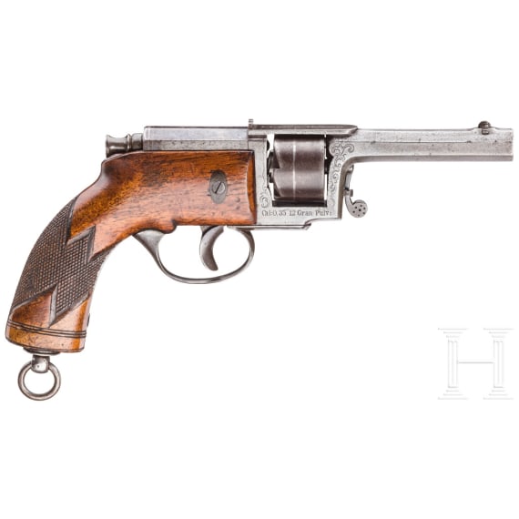 Dreyse Z&uuml;ndnadelrevolver, um 1870