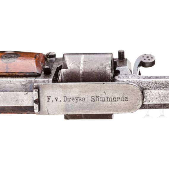 Dreyse Z&uuml;ndnadelrevolver, um 1870