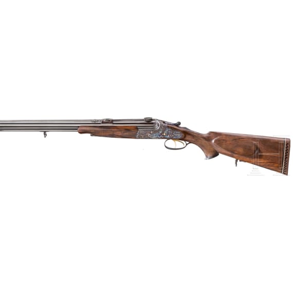 A Barth over-and-under combination gun, Vienna
