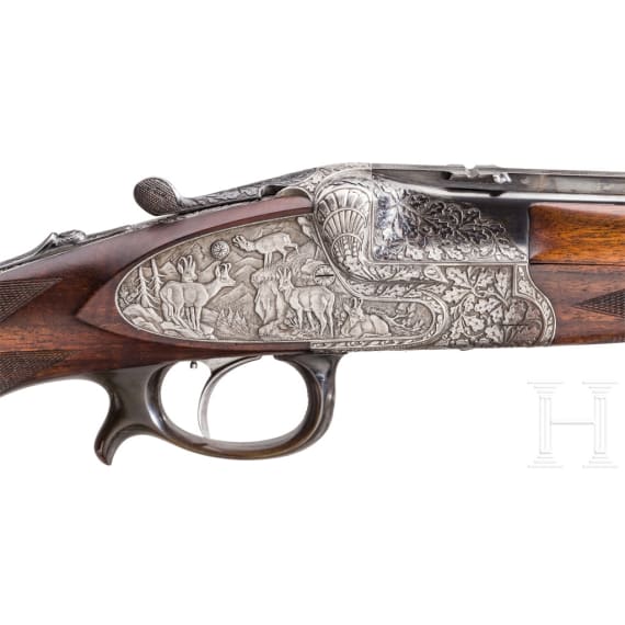 An Eblen bergstutzen with Zeiss scope