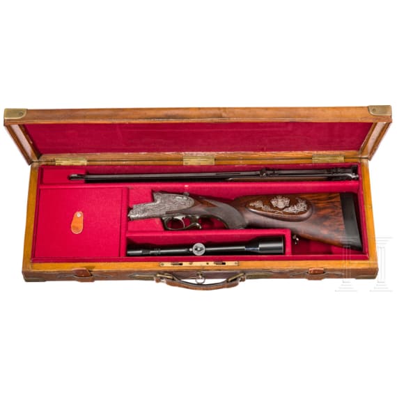 An Eblen bergstutzen with Zeiss scope