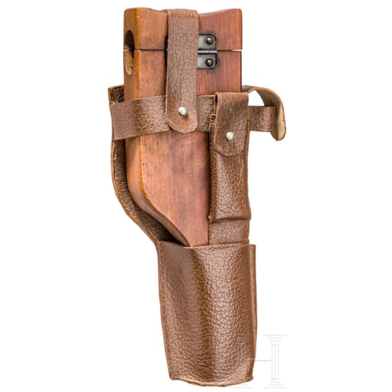 Mauser C 96, mit Kasten und Leder