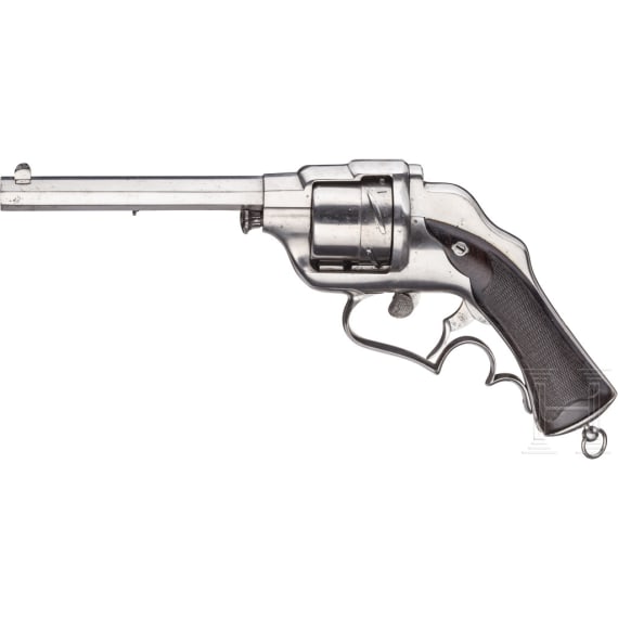A De Dartein zick-zack revolver, France, circa 1872