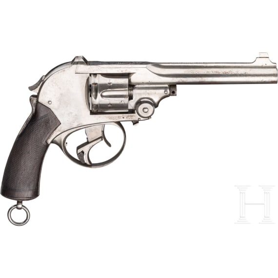 A Kynoch Gun Factory Aston revolver, Schlund Patent, circa 1887