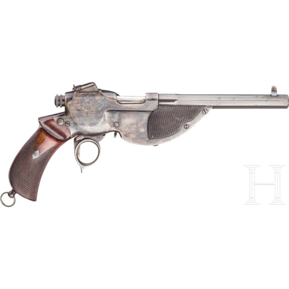 A Bittner repeating pistol, Mod. 1896