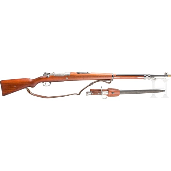 Gewehr Mod. 1909, DWM, mit Bajonett