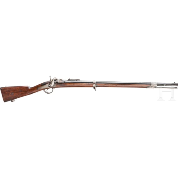 Carabine de Chasseur Mle 1867 "&agrave; tabati&egrave;re"