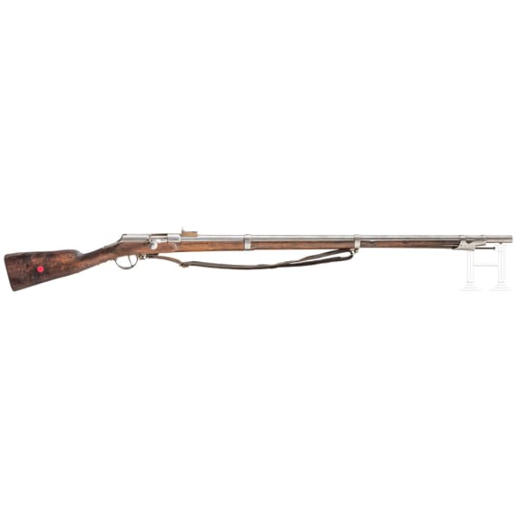 Z&uuml;ndnadel-Notgewehr aus einem Infanteriegewehr M 1777, um 1870