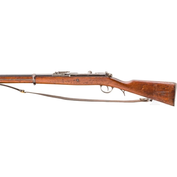 Gewehr Kropatschek Mod. 1886, mit Bajonett