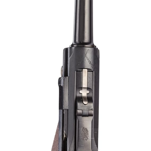 Pistole 08, DWM, mit Tasche