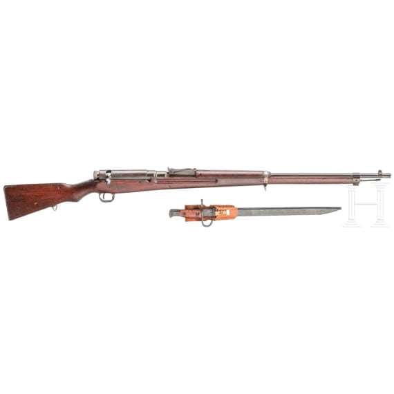 Gewehr Siam Typ 66, mit Bajonett