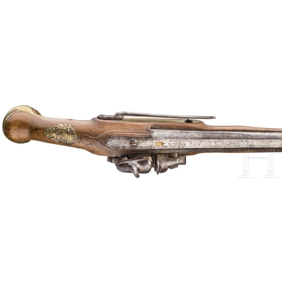 Kavalleriepistole, Spanien, um 1800