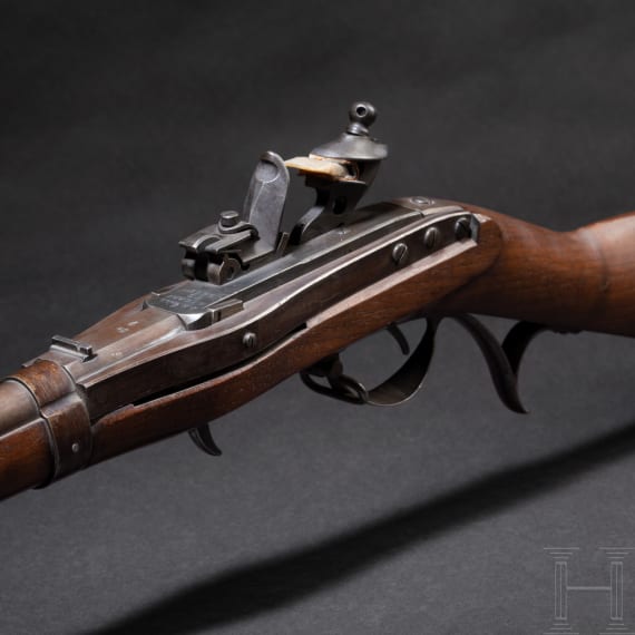Hall Breech-Loading Flintlock Rifle