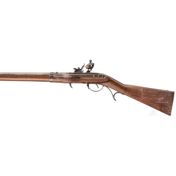 Hall Breech-Loading Flintlock Rifle