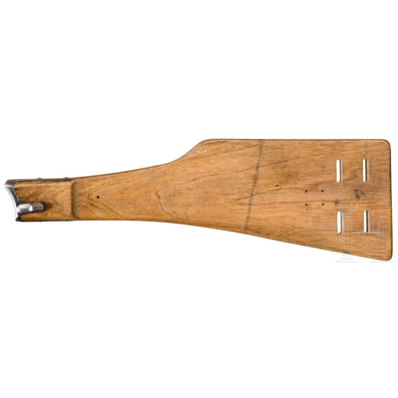 Lange Pistole 08, DWM 1918, mit Brett