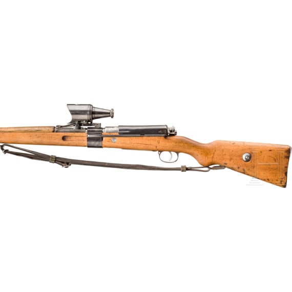 Gewehr 98, C.G. Haenel, Suhl, 1917, mit Zeiss-Glasvisier 16 und Schlosssch&uuml;tzer