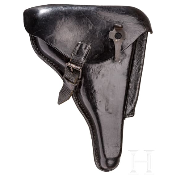 Pistole 08, DWM 1918 / 1920, mit Tasche, Reichswehr