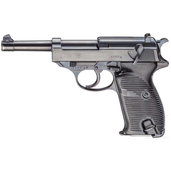 Walther P 38, Code "ac - 42", mit Tasche