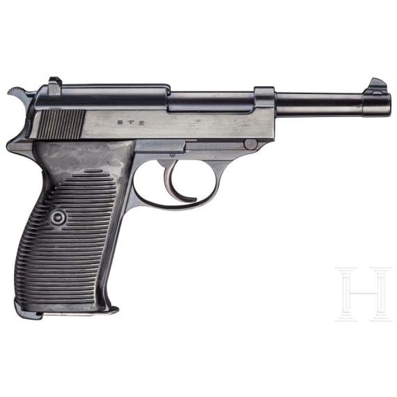 Walther P 38, Code "ac - 42", mit Tasche