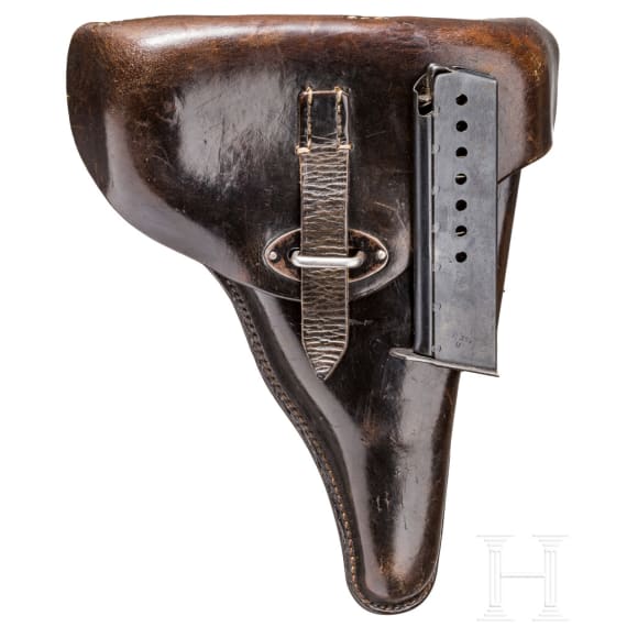 Mauser P 38, Code "byf - 43", mit Koffertasche