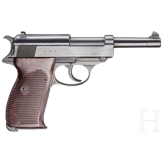 Spreewerk P 38, Code "cyq", mit Tasche