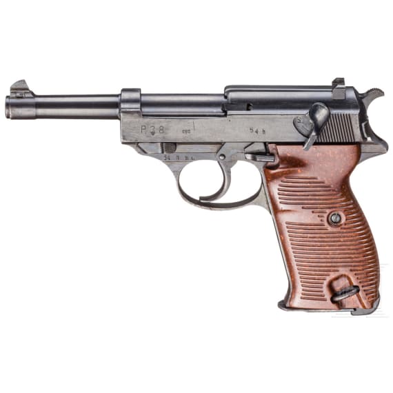Spreewerk P 38, Code "cyq", mit Tasche
