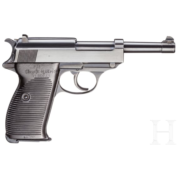 Spreewerk P 38, Code "cyq", mit Tasche
