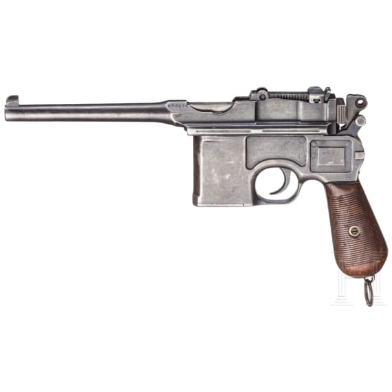 Mauser C 96, mit Kasten, Reichswehr