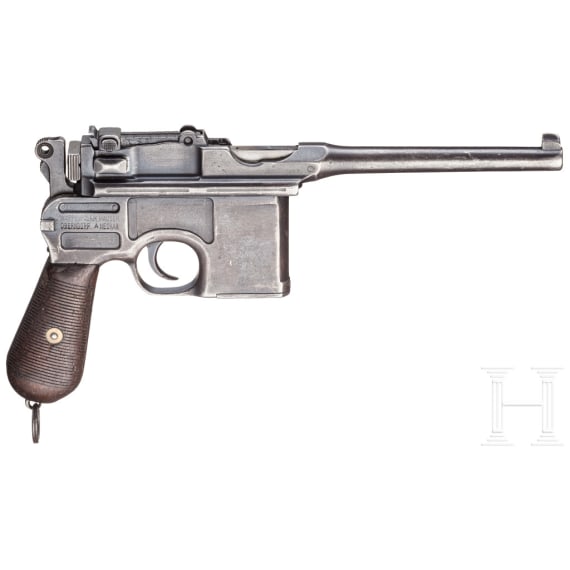 Mauser C 96, mit Kasten, Reichswehr