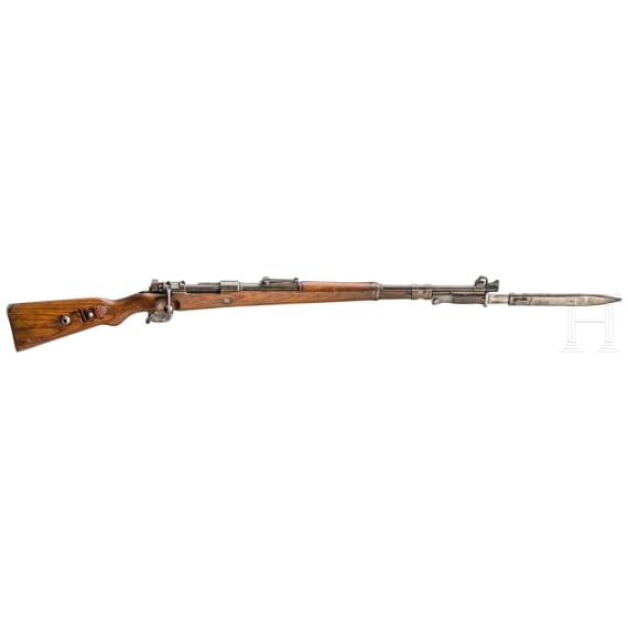 Karabiner 98 k, Code "S/42 - 1938", mit Bajonett