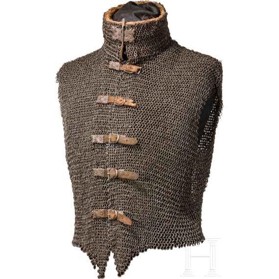 A German chain mail vest, last third of the 16th century
