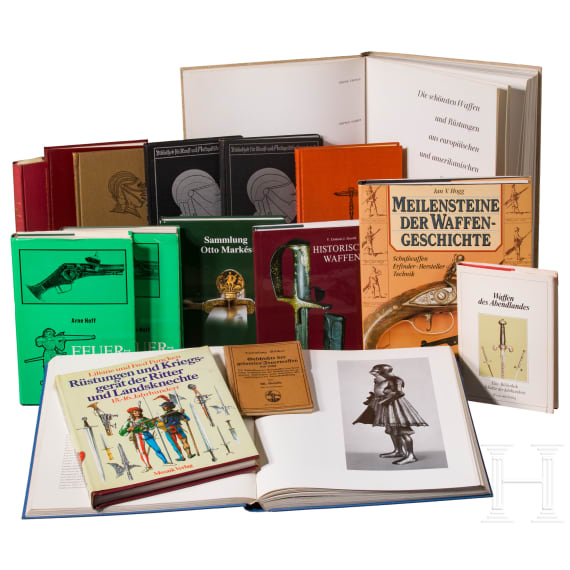 16 volumes on historical weapons science
