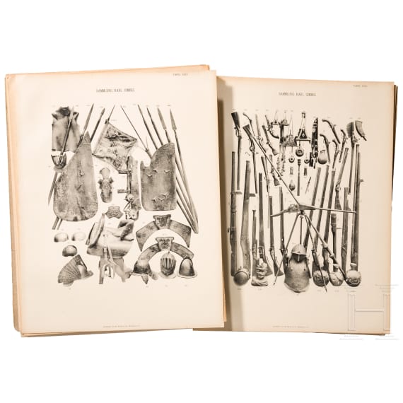 Auction catalogue of the Karl Gimbel weapons collection, Berlin 1904