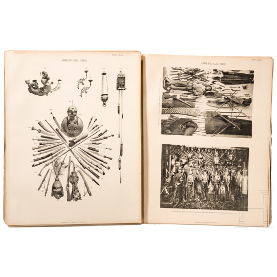 Auction catalogue of the Karl Gimbel weapons collection, Berlin 1904