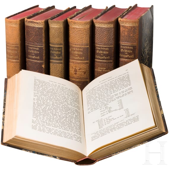 Hans Delbr&uuml;ck, "Geschichte der Kriegskunst", complete edition (7 vol.), Berlin, 1920 - 1936
