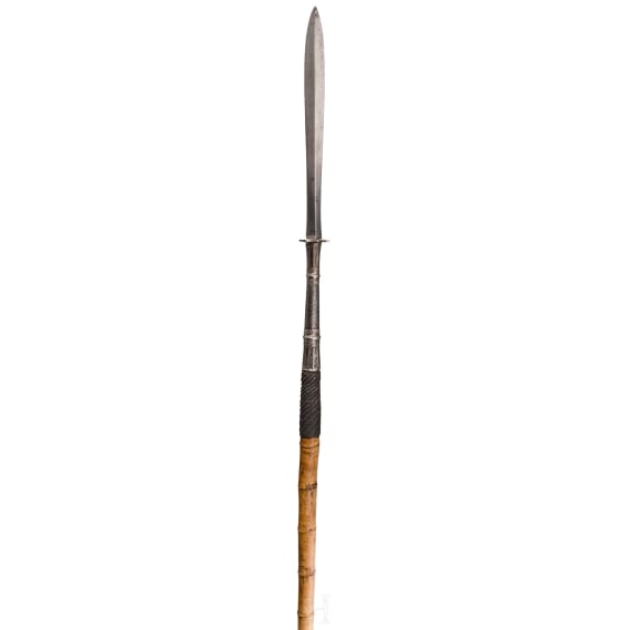 An Indonesian parade lance, 18th/19th century