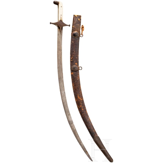 A shamshir from Ottoman Syria, 19th century