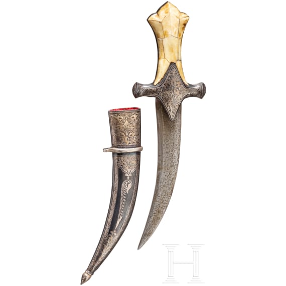An Ottoman dagger, 20th century