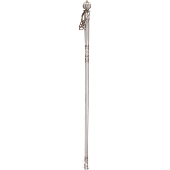 An Ottoman suma made of chiselled iron, 18th century