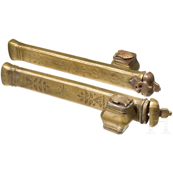 Two Ottoman writing sets, 19th century