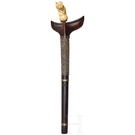 A silver-mounted kris, Sumatra, around 1900