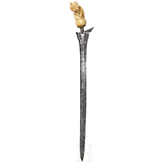 A silver-mounted kris, Sumatra, around 1900
