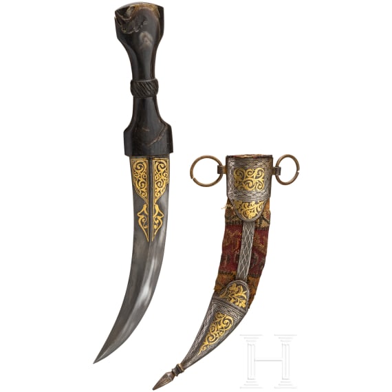 A khandjar from Syrian Kurdistan, 19th century